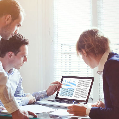 A Group Draws up a Marketing Plan.